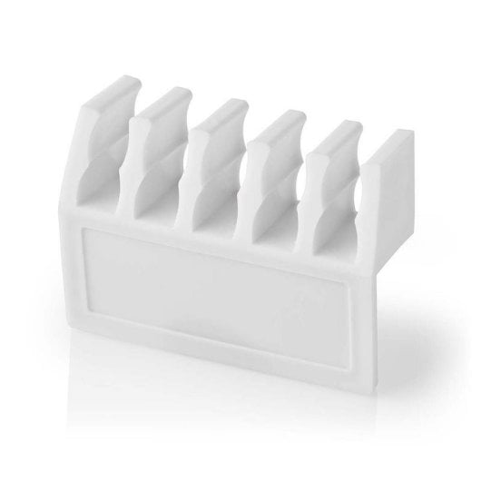 Clip organiseur de câbles NEDIS CMGC21052WT 5 fentes jusqu'à 7,1 mm Blanc