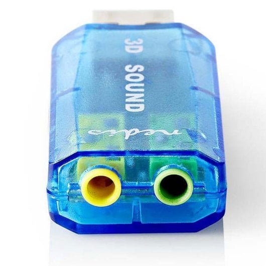 Tarjeta de sonido Nedis USCR10051BU 5.1 canales USB externa compacta