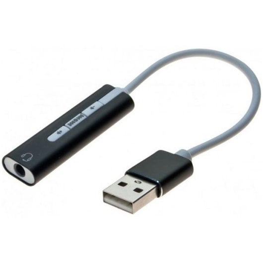 Carte son Dexlan 921550 USB-A vers jack 3,5 mm stéréo
