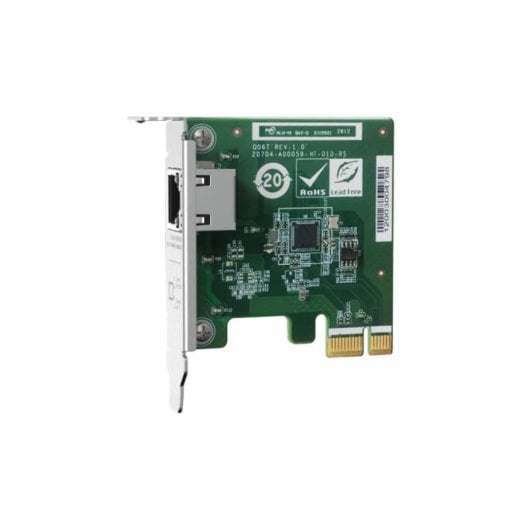 Tarjeta de Red QNAP QXG-2G1T-I225 PCI Express 2.5 GbE Bajo Perfil
