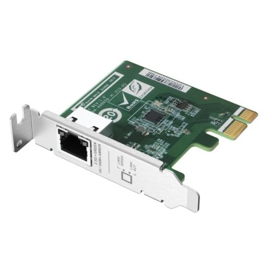 Tarjeta de Red QNAP QXG-2G1T-I225 PCI Express 2.5 GbE Bajo Perfil