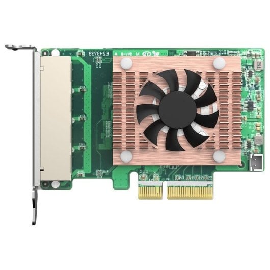 Tarjeta de Red QNAP QXG-2G4T-I225 PCI Express 2.5 GbE 4 Puertos Intel i225-LM
