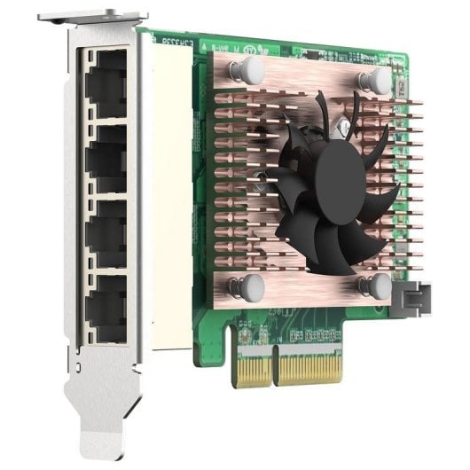 Tarjeta de Red QNAP QXG-2G4T-I225 PCI Express 2.5 GbE 4 Puertos Intel i225-LM