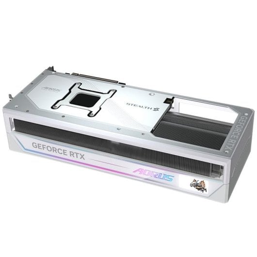Tarjeta Gráfica Gigabyte AORUS GeForce RTX 5090 STEALTH ICE 32G GDDR7 Reflex 2 RTX AI DLSS4
