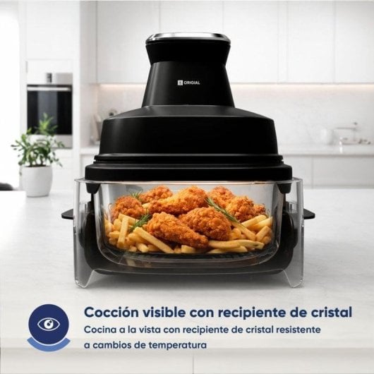 Friggitrice ad Aria Origial FryFit Glass 4L 1500W con Controllo Digitale