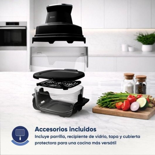 Airfryer Origial FryFit Glass 4L 1500W Cuve en Verre Portable