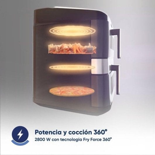 Friteuse sans Huile Origial Fryfit Tower 12L 2800W avec Wi-Fi