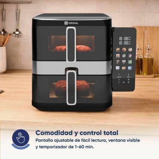 Friteuse sans Huile Origial Fryfit Tower 12L 2800W avec Wi-Fi