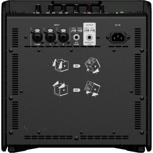 PA-System Yamaha STAGEPAS 200BTR 180W RMS Bluetooth 5.0 Akku 10h Schwarz