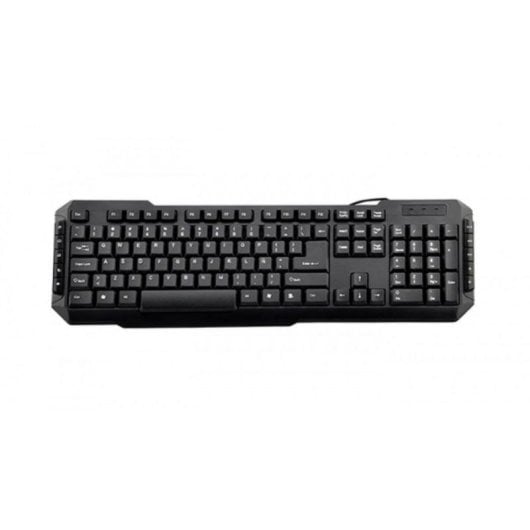 Teclado Trust 3GO KBDRILE de membrana layout español con teclas multimedia USB
