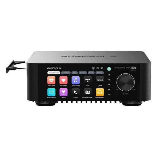 Lecteur réseau audio EverSolo PLAY CD Edition DAC 32 bits Bluetooth écran tactile HDMI ARC