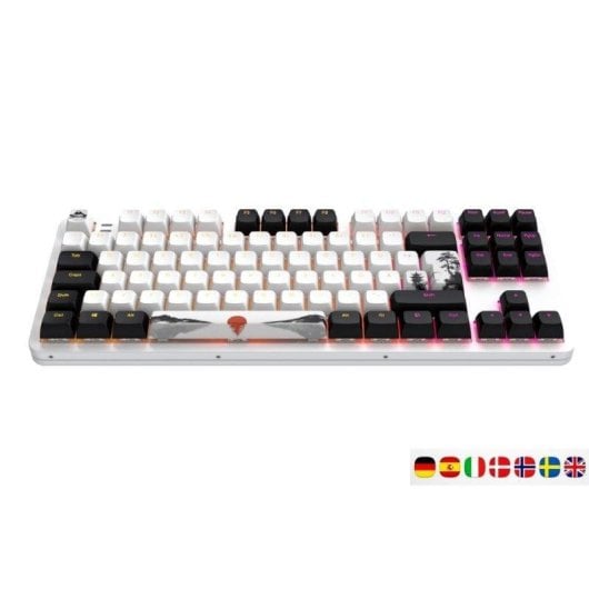 Teclado Dark Project Alu87 Fuji 2 mecánico Layout ISO RGB aluminio teclas multilingües