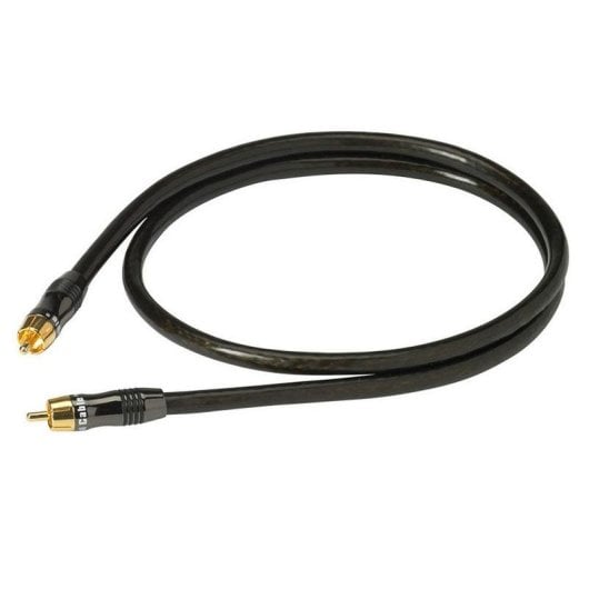 Câble subwoofer Real Cable ESUB-2/10M00 10 m RCA mâle Audiophile