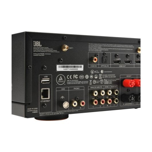 JBL MA9100HP Amplificateur Home Cinéma 9.2 RMS 140W AirPlay Bluetooth Wi-Fi Dolby Atmos DTS:X HDMI eARC