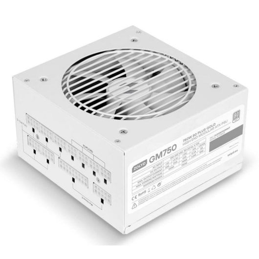 Fonte de Alimentação Zolyd ZLDGM750MWT 750W 80 PLUS Gold Modular ATX Branca