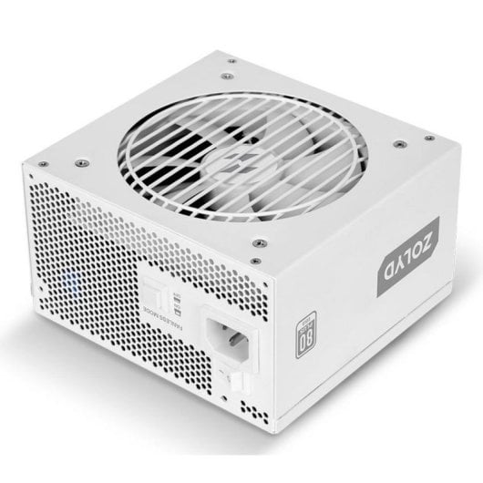 Fuente de Alimentación Zolyd GM850 850W Certificación 80 Plus Gold Modular Blanca