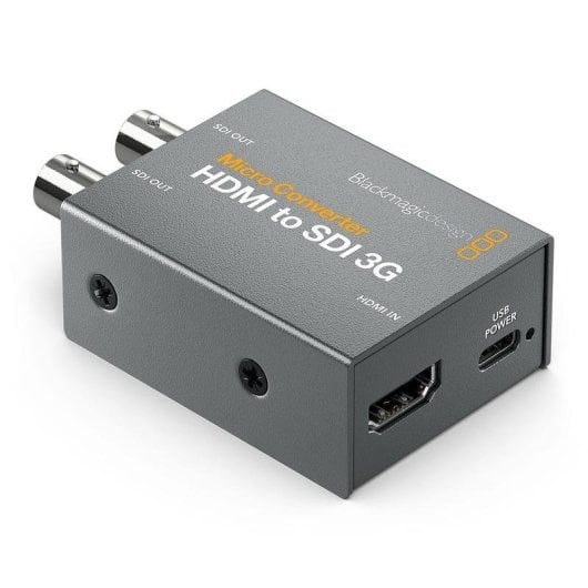 Convertisseur vidéo Blackmagic Design CONVCMIC/HS03G HDMI vers SDI 3G 1080p60 USB-C