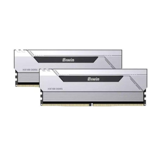 Memória RAM Biwin HX100 32GB 2x16GB DDR5 6000MHz CL36 XMP AMD EXPO Prata