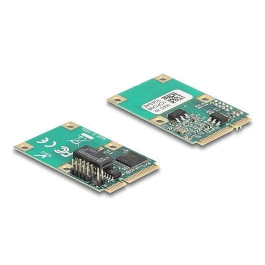 Tarjeta di Rete DeLock 95268 Mini PCI Express Gigabit Ethernet RJ45 Low Profile