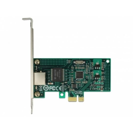 Tarjeta de Red DeLock 89943 PCI Express 1000 Mbit/s Low Profile Intel 82574L