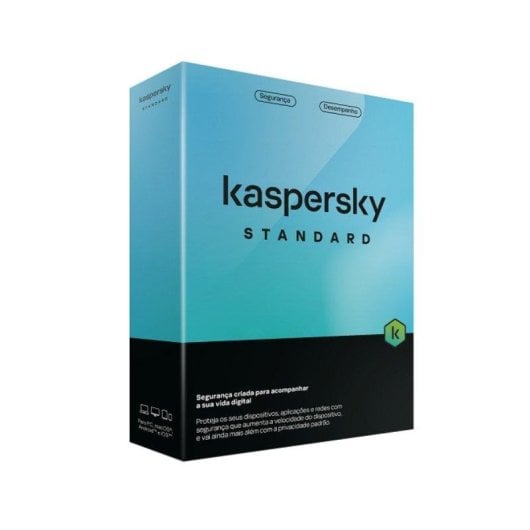Software sicurezza Kaspersky Standard 3 dispositivi 1 anno Box PT