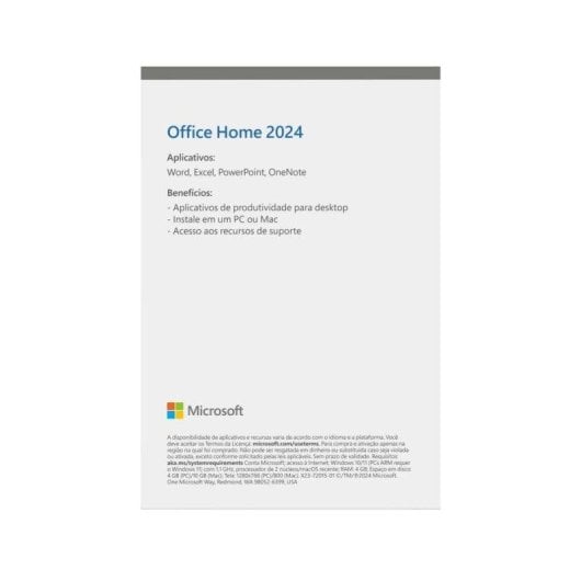 Software de gestión de documentos Microsoft Office Home & Business Descarga 1 licencia PC o Mac