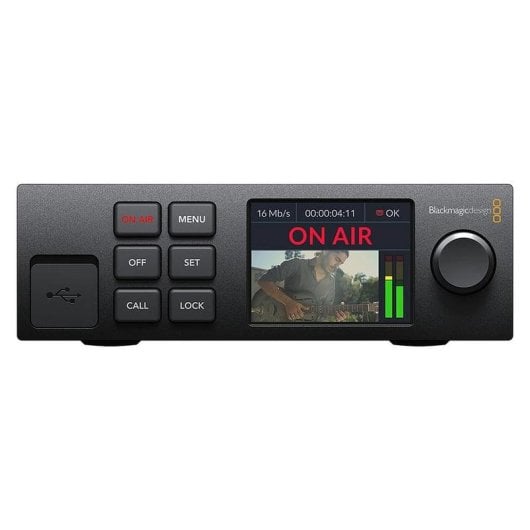 Dispositif de capture vidéo Blackmagic Design Web Presenter HD USB-C SDI HDMI Streaming