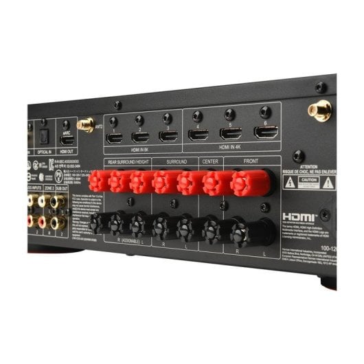 JBL MA710 Récepteur AV 7.2 AirPlay Chromecast Bluetooth 4.1 WiFi Dolby Atmos HDMI eARC 110W RMS