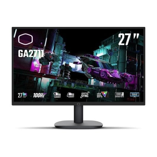 Monitor Cooler Master GA2711 27" Quad HD 100Hz IPS HDR10 1ms