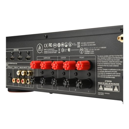 JBL MA510 Amplificateur AV 5.2 RMS 75W HDMI 8K Bluetooth WiFi Dolby Vision HDR10+ RCA