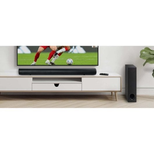 Barre de son Muse M-1880 SBT Bluetooth & HDMI ARC 200W avec caisson sans fil