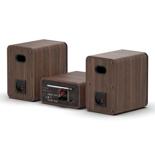 Microchaîne Pure Classic Stereo Mini 40W RMS Bluetooth 5.3 CD FM DAB+ Télécommande