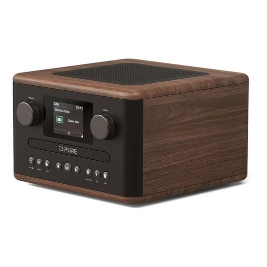 Rádio PURE Classic C-D4 Bluetooth DAB+ FM CD USB 15 W Ecrã TFT Branco