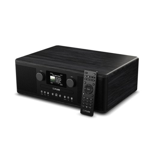 Rádio Pure 254587 Classic C-D6i DAB+/FM/Internet Bluetooth 2x15W Preto/Azul