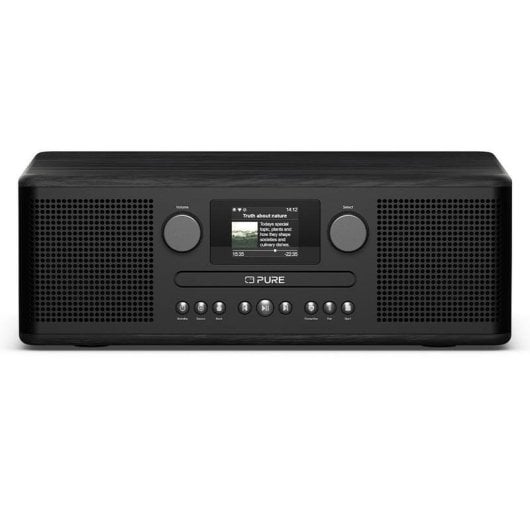 Rádio Pure 254587 Classic C-D6i DAB+/FM/Internet Bluetooth 2x15W Preto/Azul