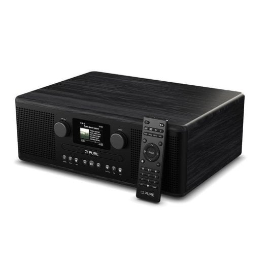Rádio Pure 254587 Classic C-D6i DAB+/FM/Internet Bluetooth 2x15W Preto/Azul