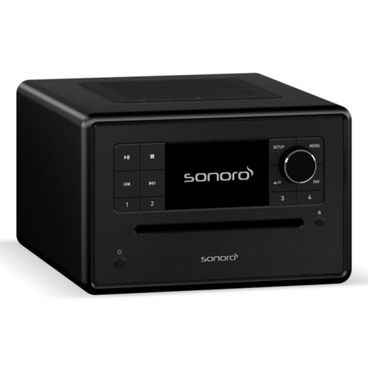 Micro-chaîne Sonoro ELITE 30W RMS Bluetooth Radio DAB+/FM CD Alarme Aux/USB