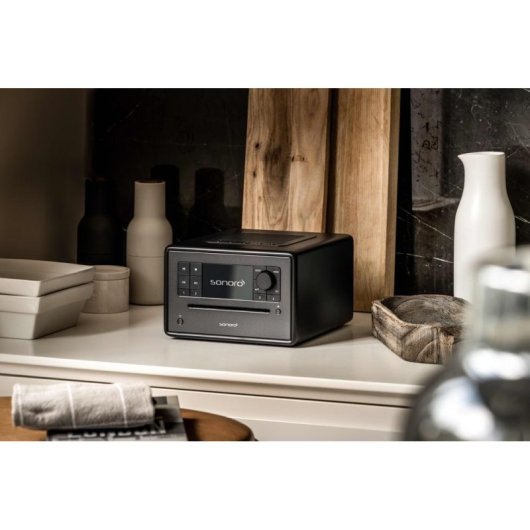 Micro-chaîne Sonoro ELITE 30W RMS Bluetooth Radio DAB+/FM CD Alarme Aux/USB