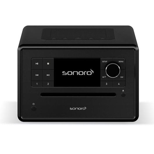 Micro-chaîne Sonoro ELITE 30W RMS Bluetooth Radio DAB+/FM CD Alarme Aux/USB