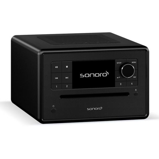Micro-chaîne Sonoro ELITE 30W RMS Bluetooth Radio DAB+/FM CD Alarme Aux/USB