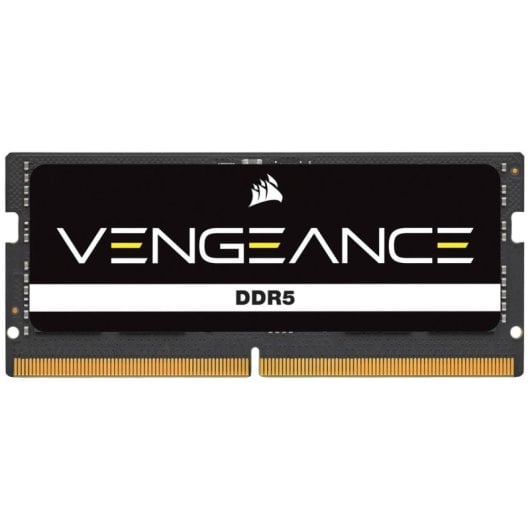 Memória RAM Corsair Vengeance CMSX24GX5M1A4800C40 24GB 1x24GB DDR5 4800MHz CL40 SO-DIMM Preto