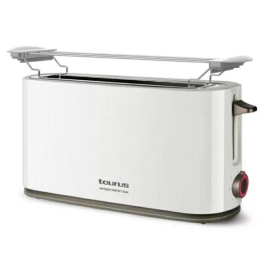 Tostador Taurus MyToast Perfect Bun 1 rebanada 7 niveles bandeja extraíble blanco