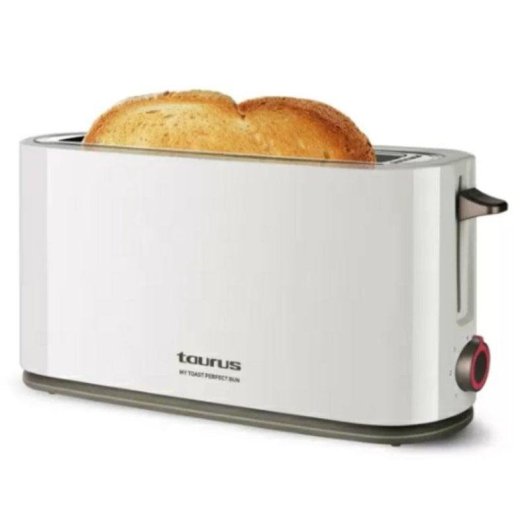 Tostador Taurus MyToast Perfect Bun 1 rebanada 7 niveles bandeja extraíble blanco