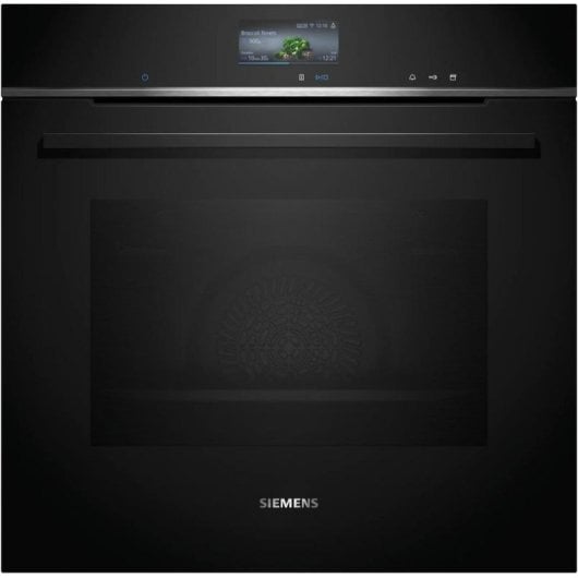 Horno eléctrico Siemens iQ700 HR736G1B1 71 litros Negro-Inox vapor y autolimpieza