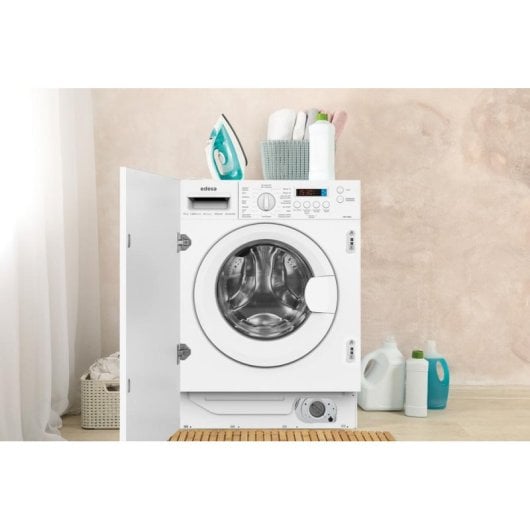 Lavadora Edesa EWF-9400 I Carga Frontal 9 kg 1400 rpm A Blanca Motor Inverter Pantalla LED