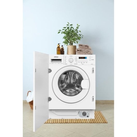 Lavadora Edesa EWF-9400 I Carga Frontal 9 kg 1400 rpm A Blanca Motor Inverter Pantalla LED