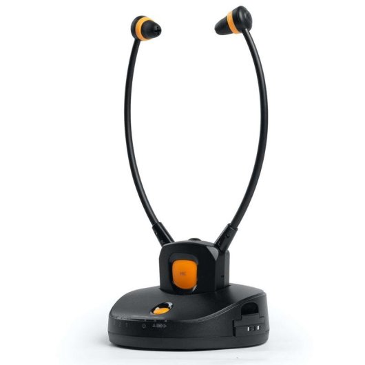 Auriculaires Muse M-286 CTV sans fil connectivité 2.4 GHz pour TV noirs