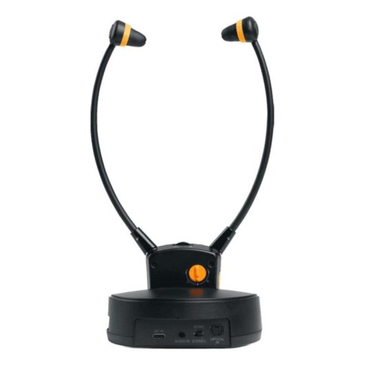 Auriculaires Muse M-286 CTV sans fil connectivité 2.4 GHz pour TV noirs