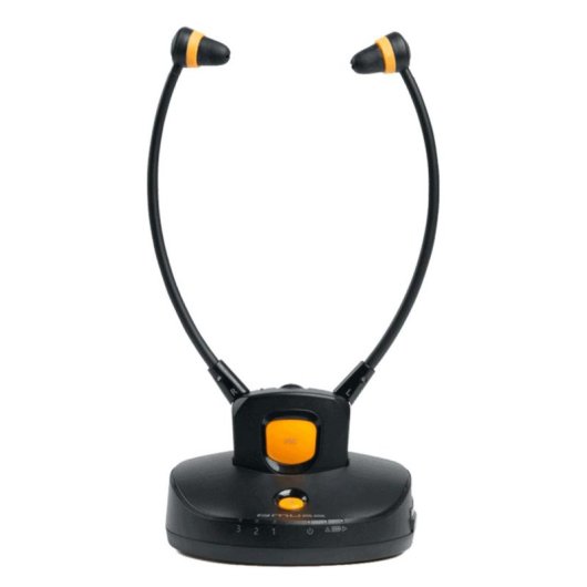 Auriculaires Muse M-286 CTV sans fil connectivité 2.4 GHz pour TV noirs