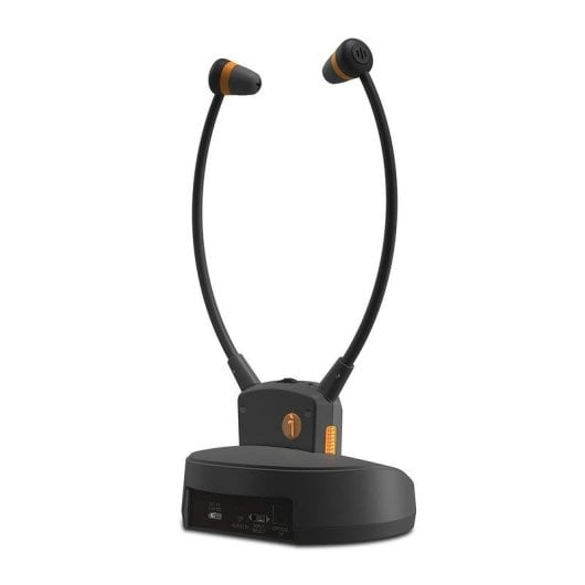 Auriculaires Muse M-286 CTV sans fil connectivité 2.4 GHz pour TV noirs